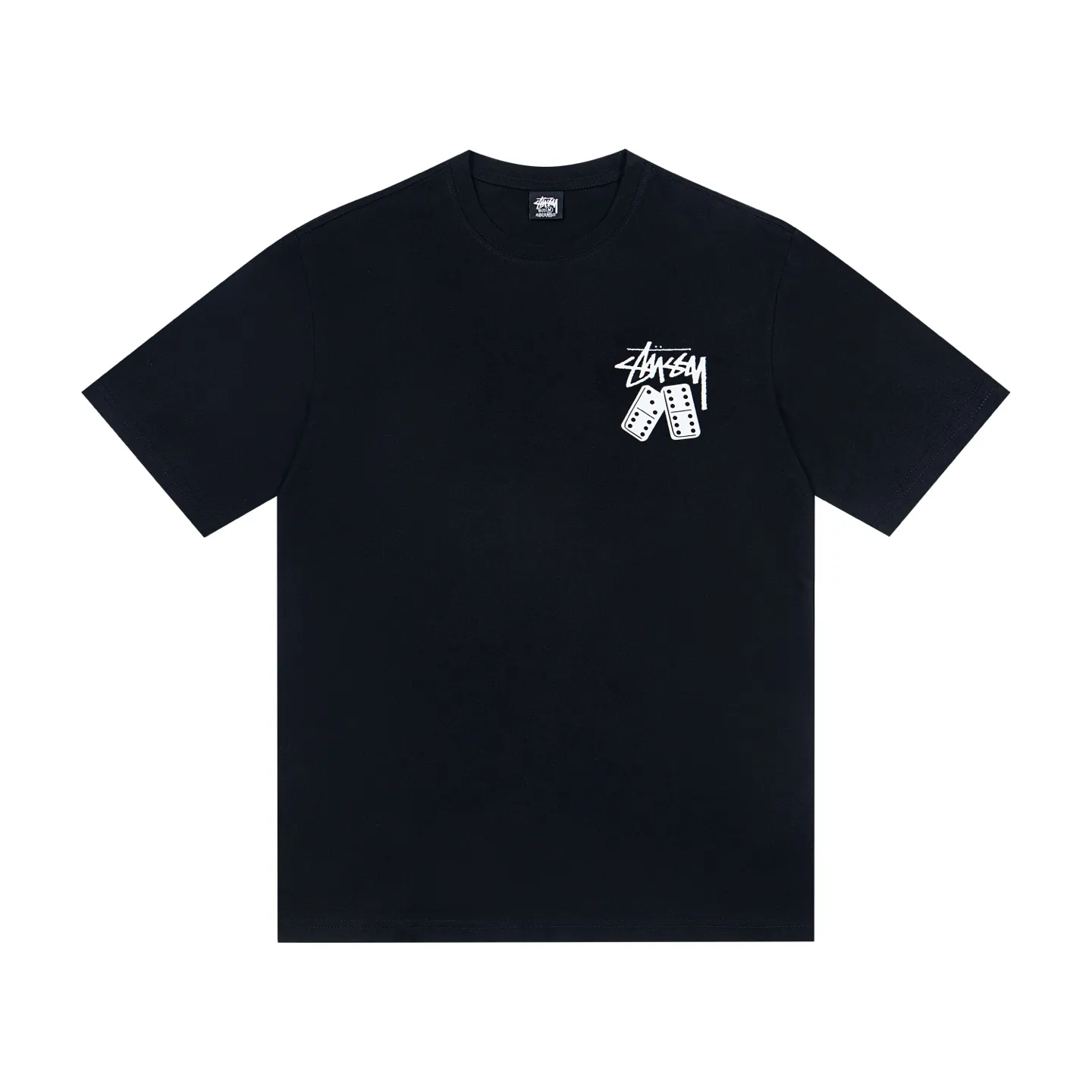 🔥 087# P55 （In Stock ） Stussy T Same Style ：Black White Size：S M L XL ： 260 ：